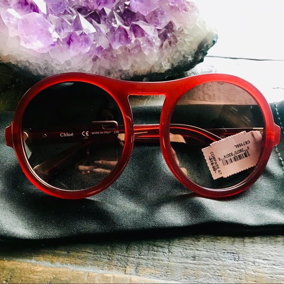 Chloe Accessories - XL Chloe Round Sunglasses